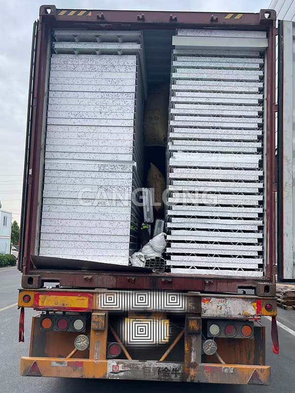 fire-rated eps core panels shipped