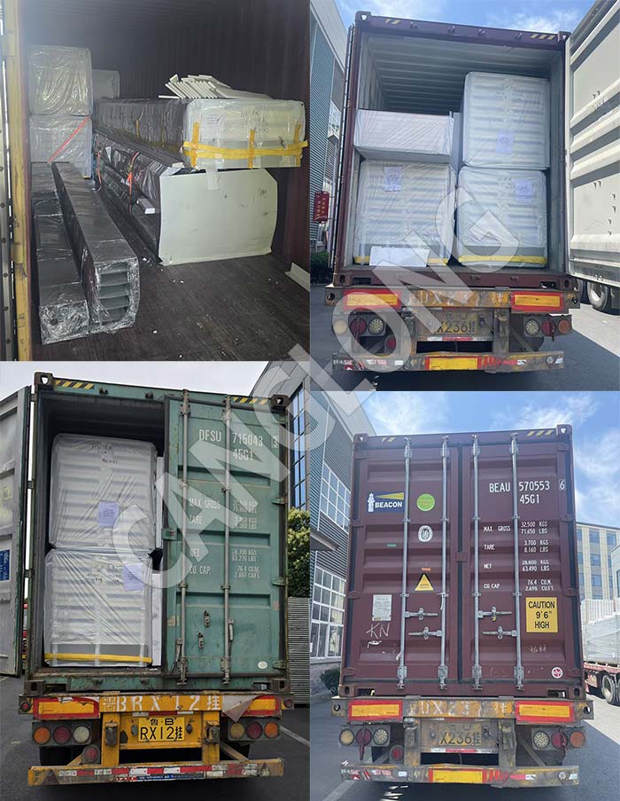 50mm PUF roof insulation panels shipment