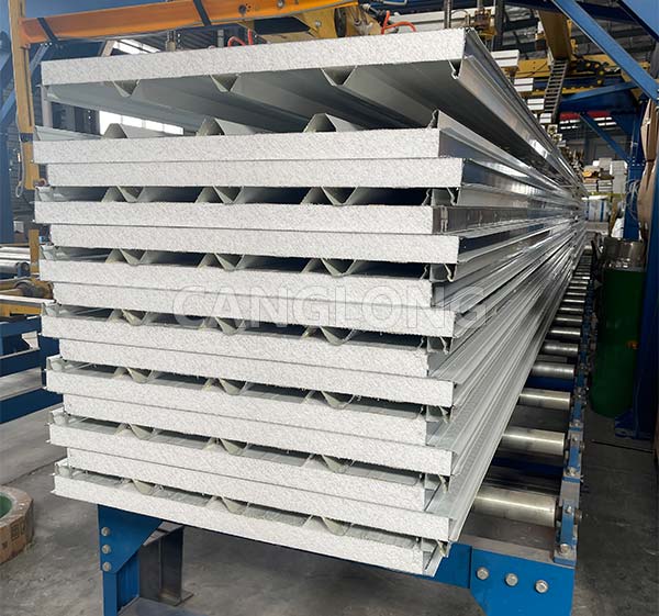 EPS roof panels