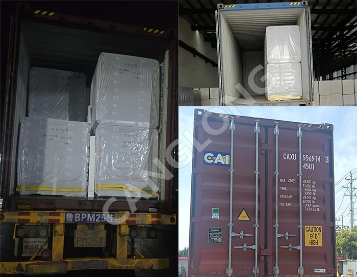 packaging and shipping of polyurethane insulation boards
