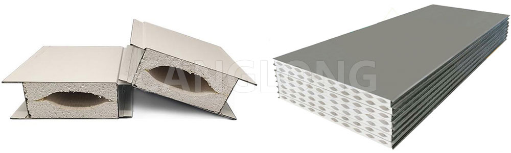 Magnesium Oxysulfide Sandwich Panel