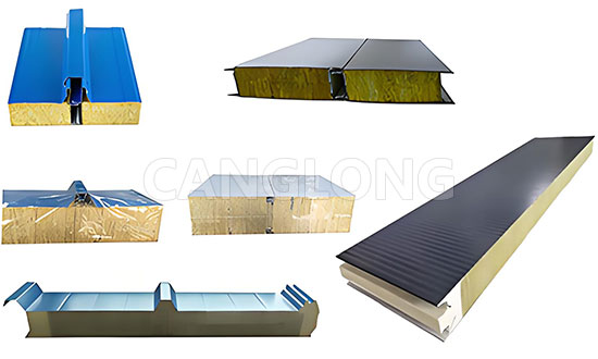 Class A Fireproof Rockwool Sandwich Panel