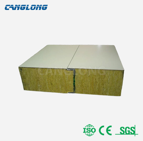 Class A Fireproof Rockwool Sandwich Panel