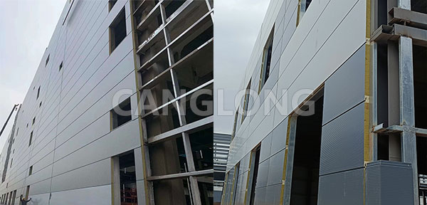 Rockwool Sandwich Panels Installation